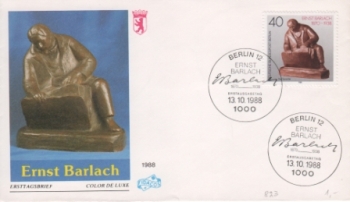 Západní Berlín FDC 0823 ● - 1988 - 2